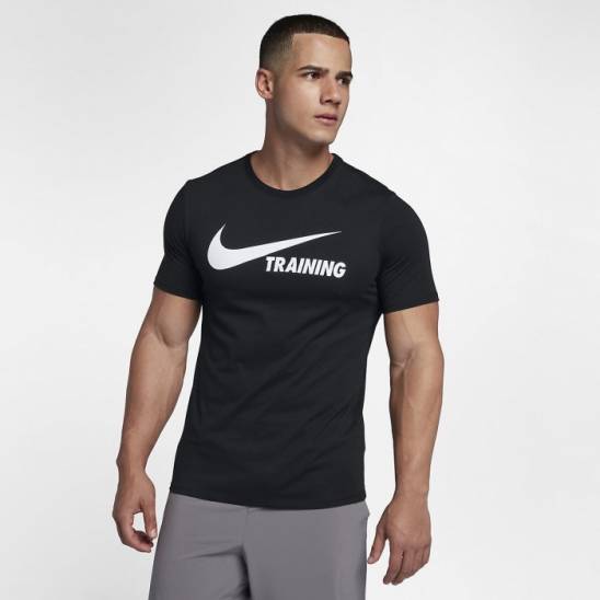 Man T-Shirt Nike Swoosh Training T 