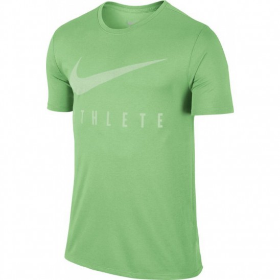 nike athlete t shirt green