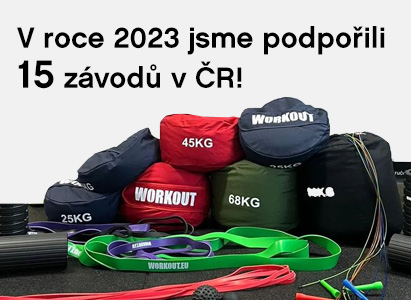 V roce 2023 jsme podpořili 15 závodů v ČR.