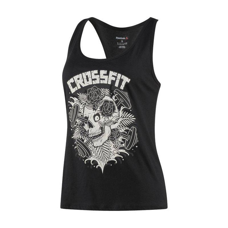 Woman top MIKE GIANT SKULL TANK BQ6161
