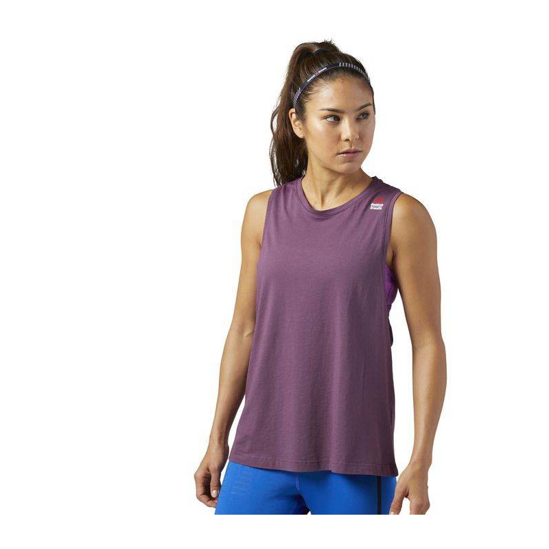 Dámský top CrossFit MUSCLE TANK - SPRAYED BQ7391