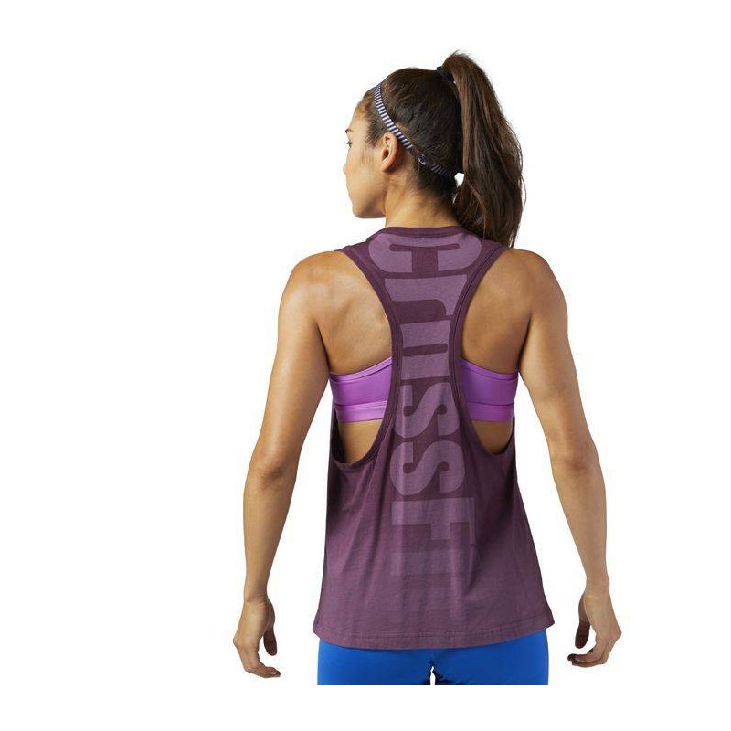 Dámský top CrossFit MUSCLE TANK - SPRAYED BQ7391