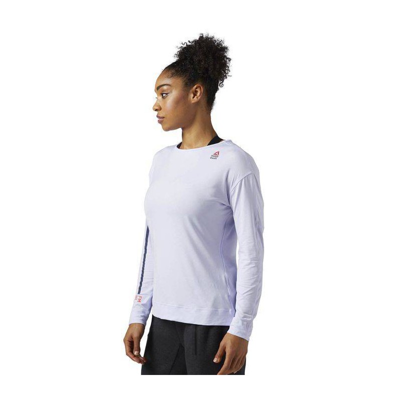 Dámská mikina CrossFit JACQUARD LS TEE BQ7400