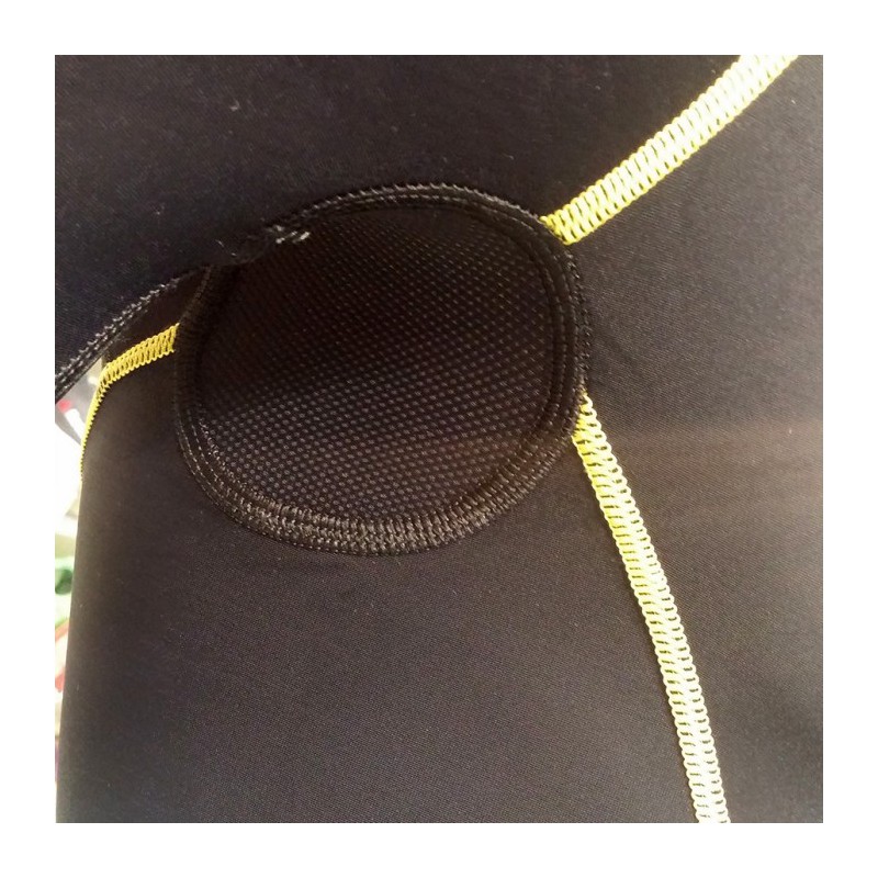 Herren T-Shirt kompressions langarm Skins Bio A200 - schwarz