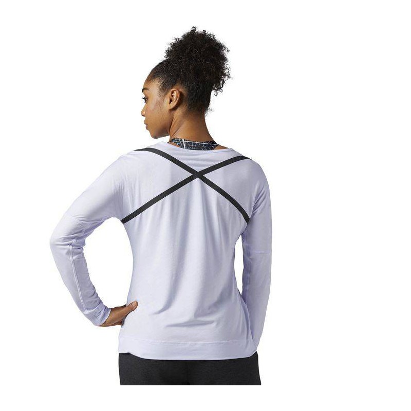 Dámská mikina CrossFit JACQUARD LS TEE BQ7400