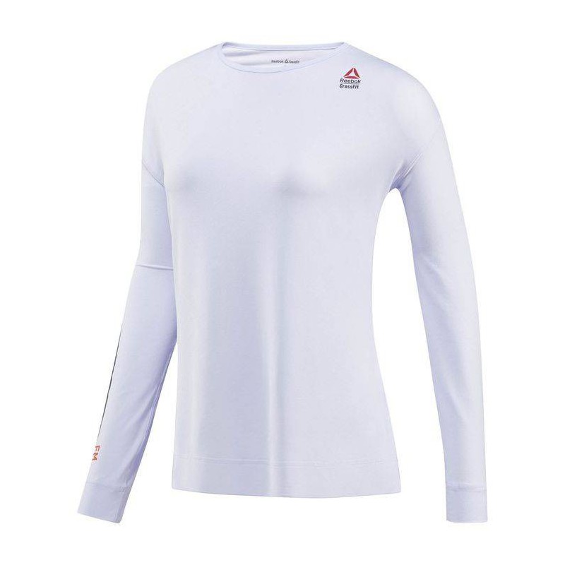 Dámská mikina CrossFit JACQUARD LS TEE BQ7400