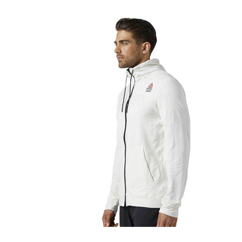 Pánská mikina CrossFit JACQUARD FULL ZIP BQ7677