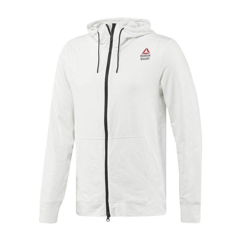 Pánská mikina CrossFit JACQUARD FULL ZIP BQ7677