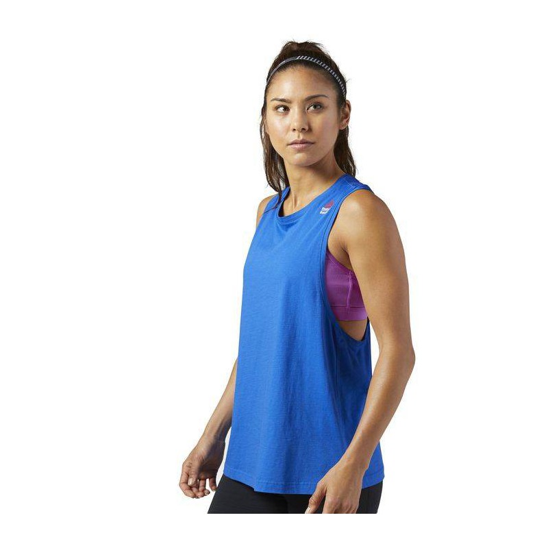 Dámský top CrossFit MUSCLE TANK -SPRAYED BQ9822