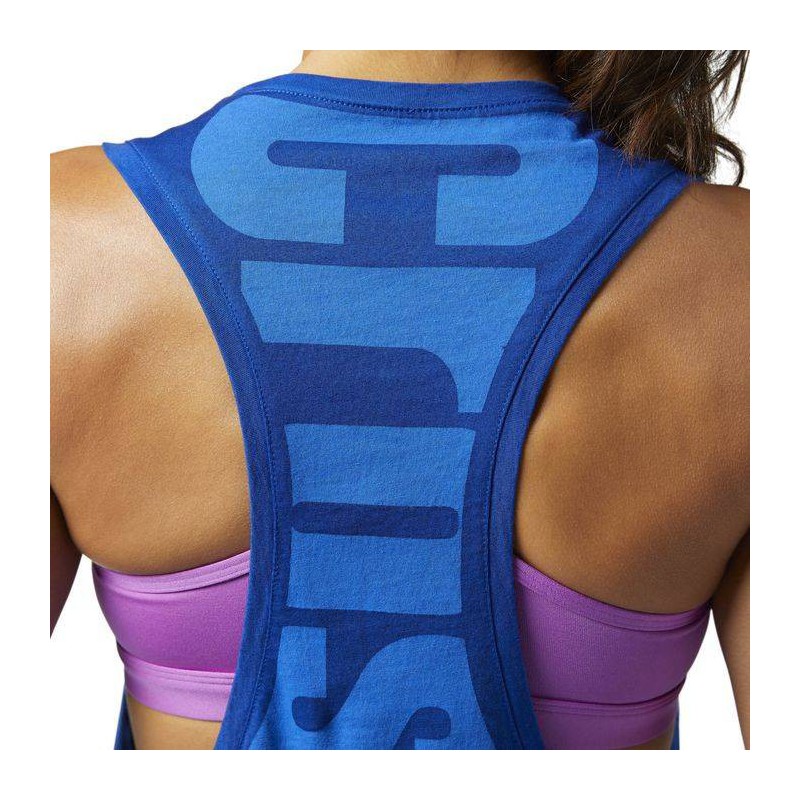 Dámský top CrossFit MUSCLE TANK -SPRAYED BQ9822