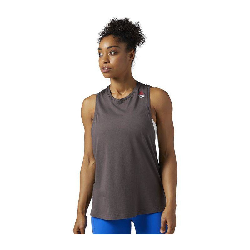 Dámský top CrossFit MUSCLE TANK - SPRAYED BQ9824