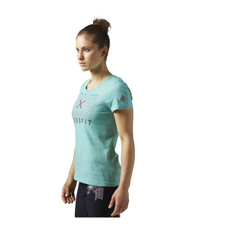 Woman T-Shirt CrossFit POLY-BLEND TEE - BQ9835