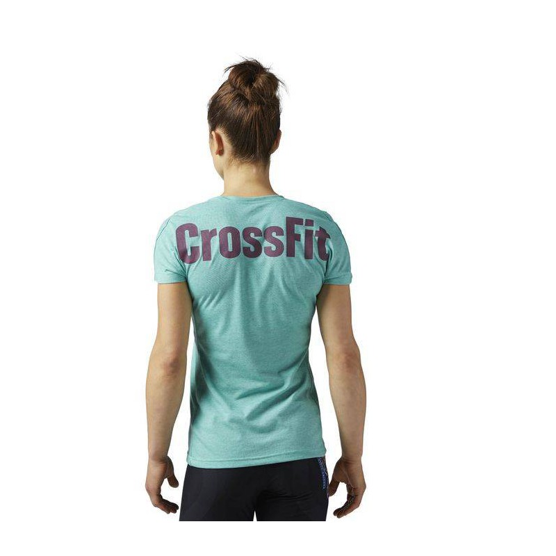 Woman T-Shirt CrossFit POLY-BLEND TEE - BQ9835