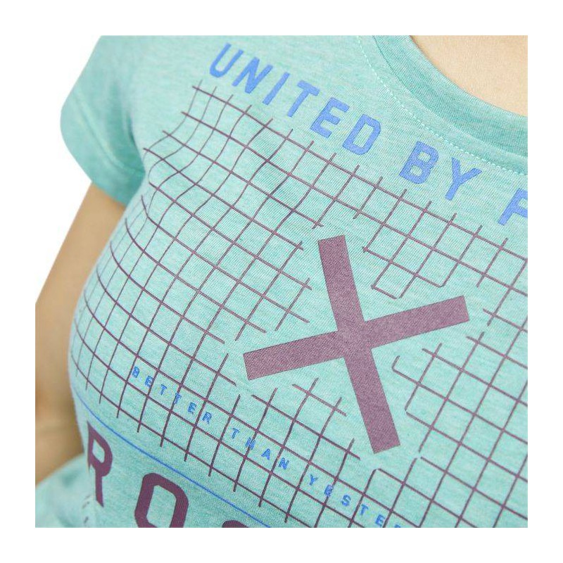 Woman T-Shirt CrossFit POLY-BLEND TEE - BQ9835