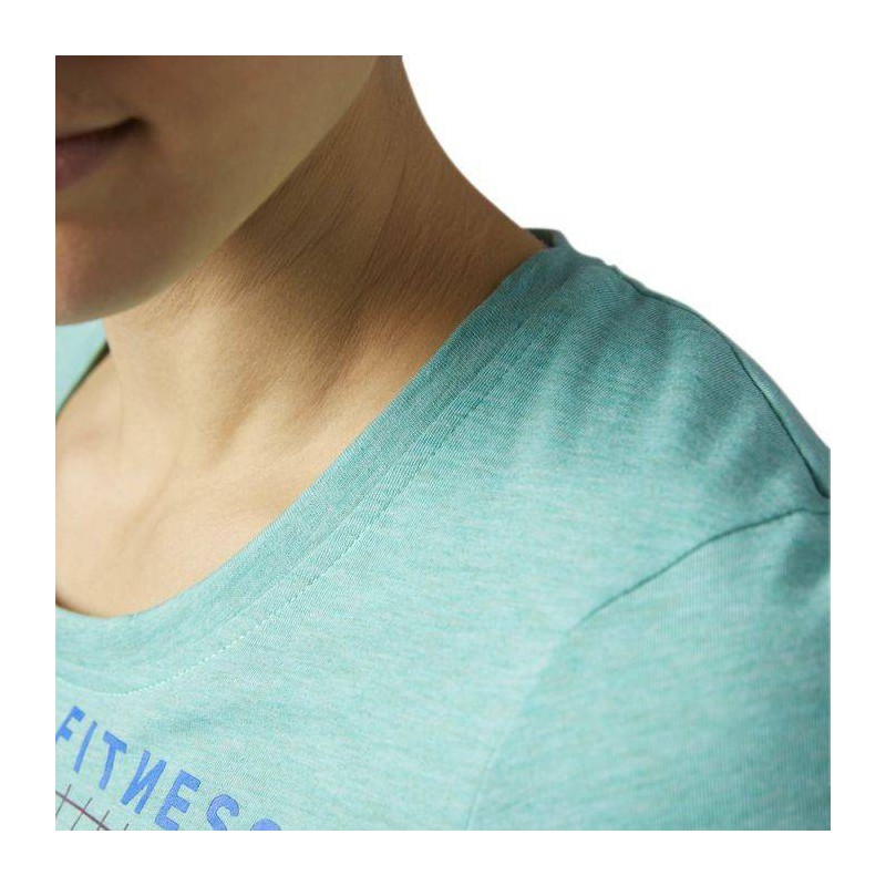 Woman T-Shirt CrossFit POLY-BLEND TEE - BQ9835