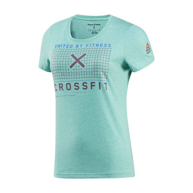 Woman T-Shirt CrossFit POLY-BLEND TEE - BQ9835