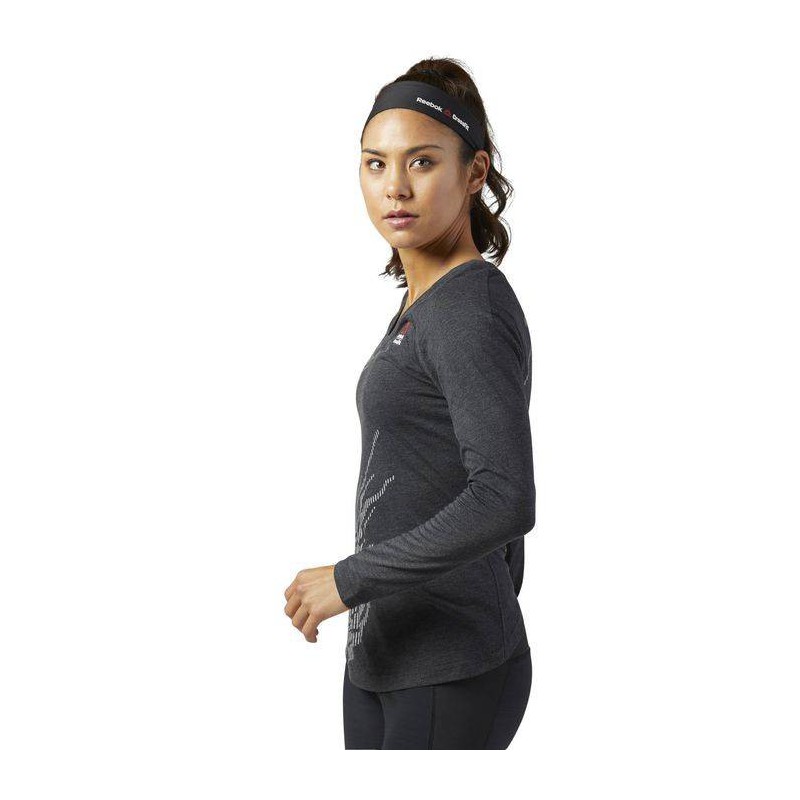 Dámské tričko CrossFit BURNOUT LS TEE BQ9846