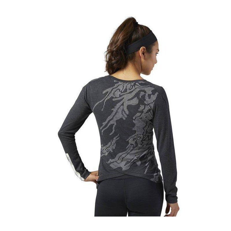 Dámské tričko CrossFit BURNOUT LS TEE BQ9846