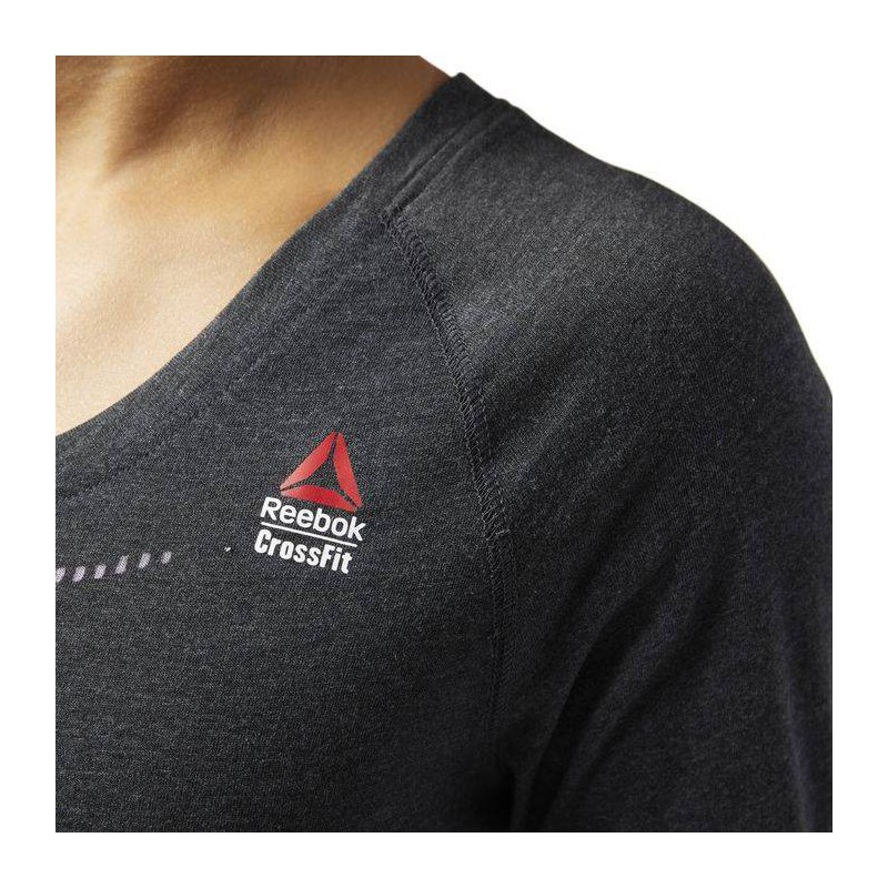 Dámské tričko CrossFit BURNOUT LS TEE BQ9846