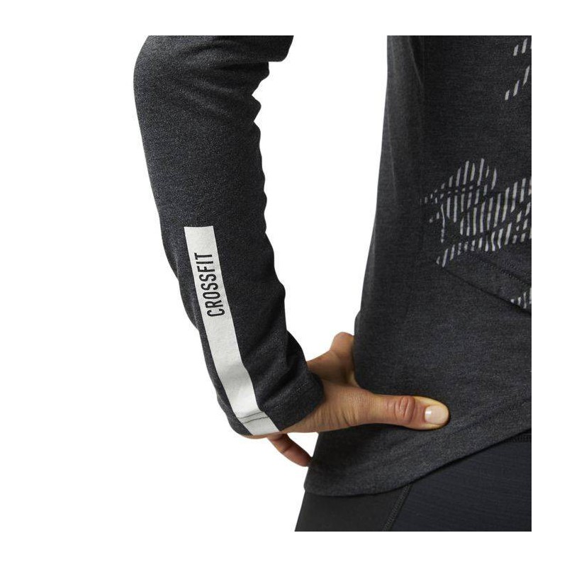 Dámské tričko CrossFit BURNOUT LS TEE BQ9846