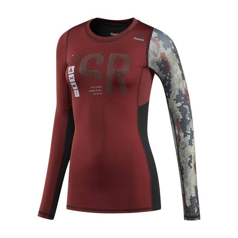 Dámské tričko Spartan Race LS CMPRSN BR0019