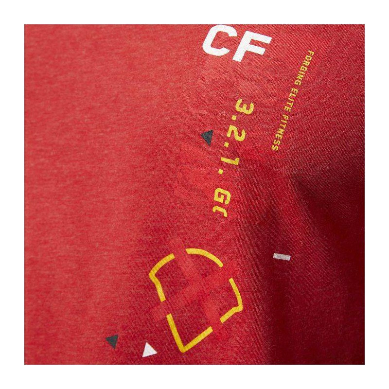 Pánské tričko CrossFit POLY BLEND TEE - GRID BR0