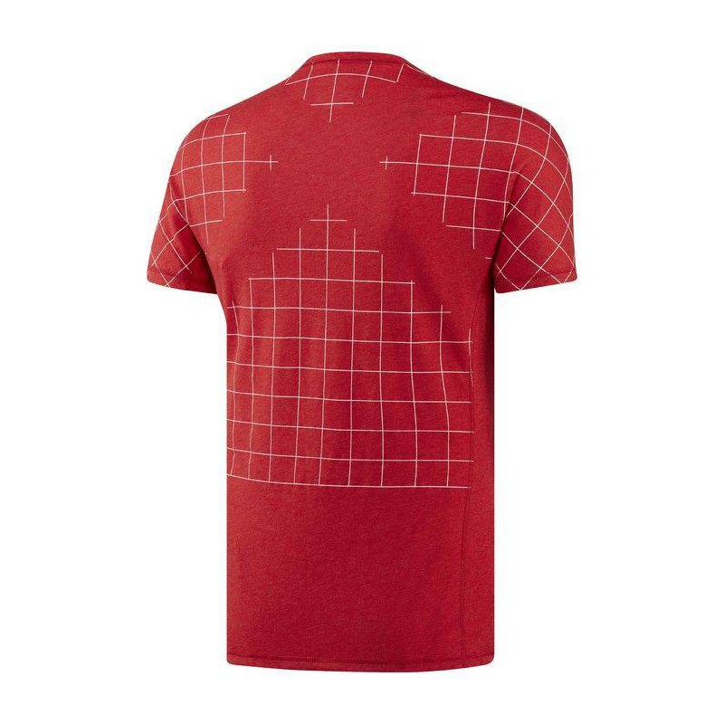 Pánské tričko CrossFit POLY BLEND TEE - GRID BR0