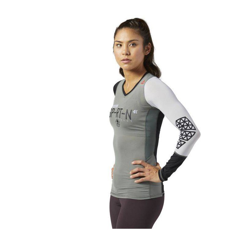 Dámské kompresní tričko Spartan Race W LS CMP BR