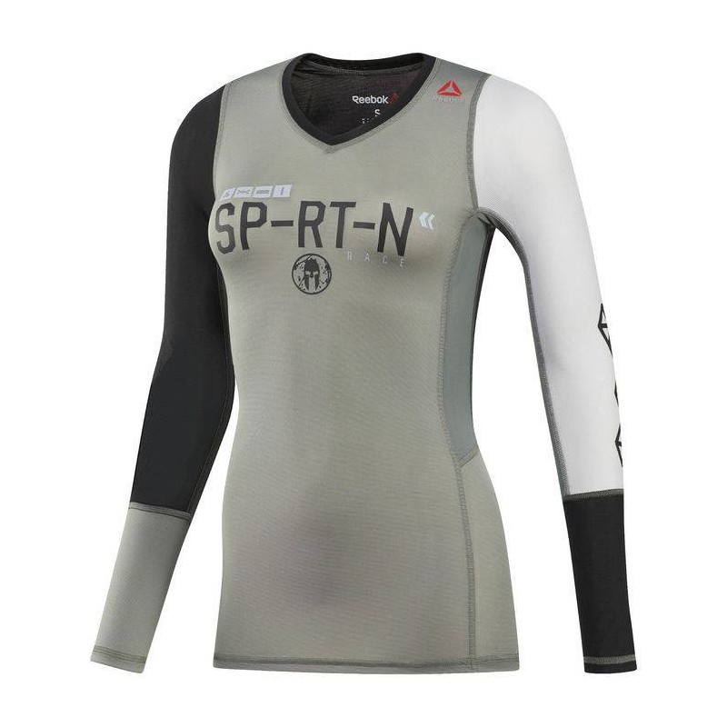 Dámské kompresní tričko Spartan Race W LS CMP BR