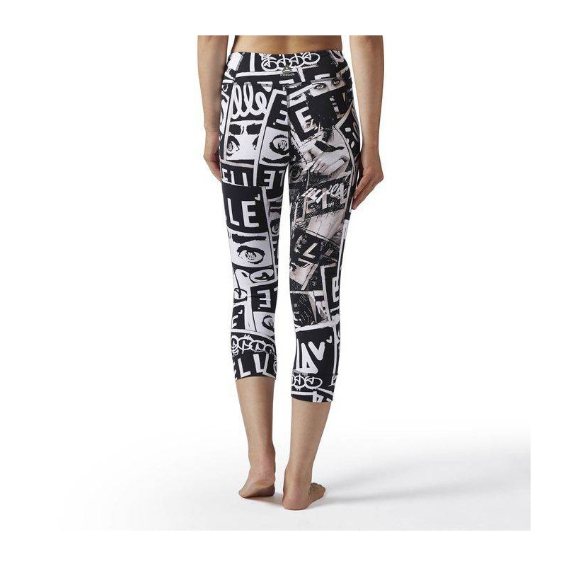Dámské legíny REEBOK X ELLE LUX 3/4 BR2771