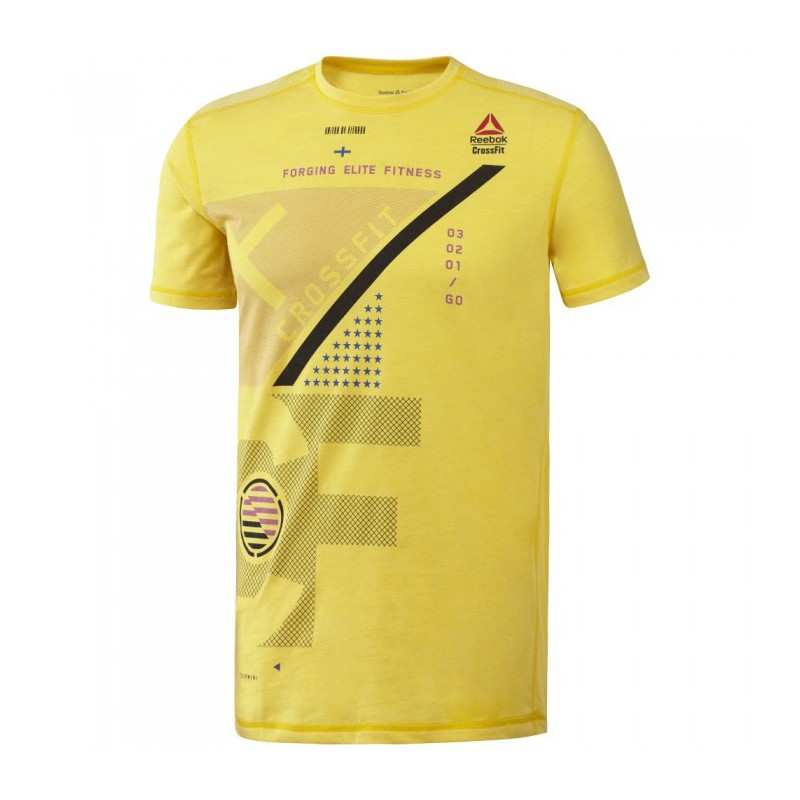 Pánské tričko CrossFit BURNOUT TEE BR4692