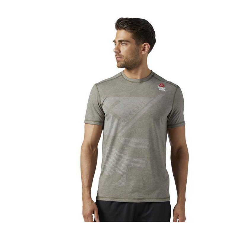 Man T-Shirt CrossFit BURNOUT TEE - BR4696