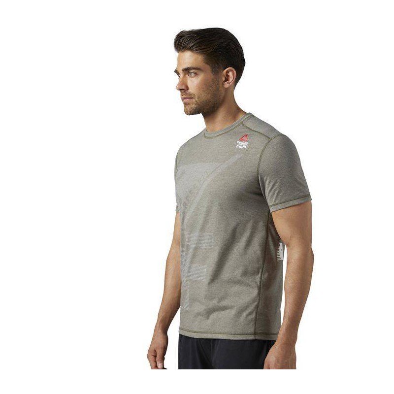 Man T-Shirt CrossFit BURNOUT TEE - BR4696