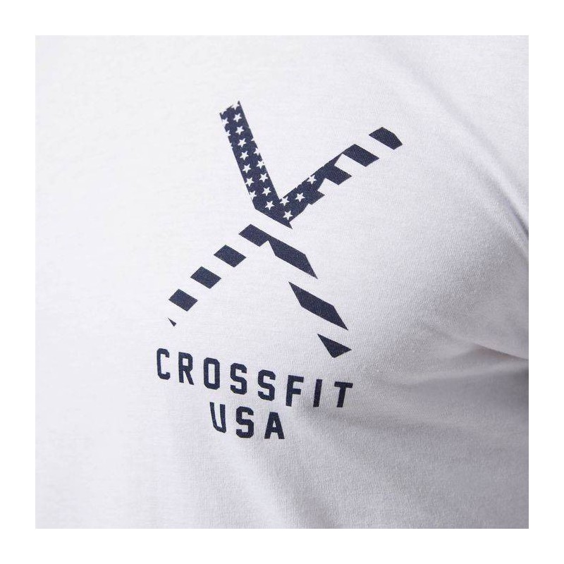 Pánské tričko CrossFit PATRIOTIC LS TEE- US BR55
