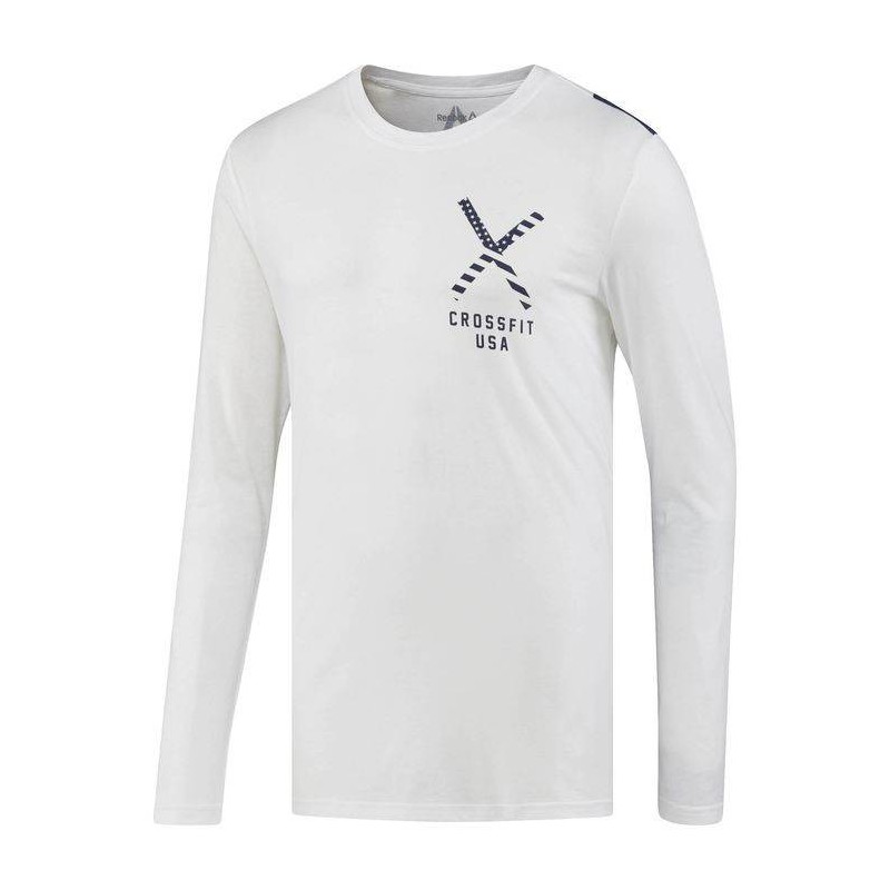Pánské tričko CrossFit PATRIOTIC LS TEE- US BR55