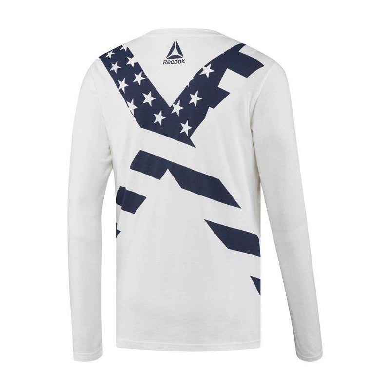 Pánské tričko CrossFit PATRIOTIC LS TEE- US BR55