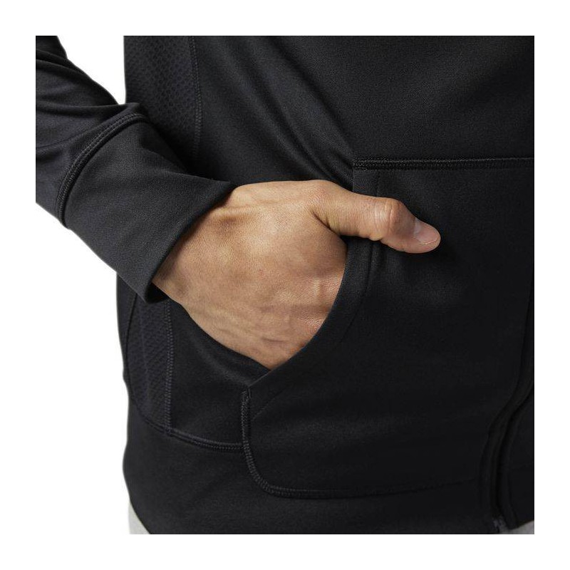 Pánská mikina WOR POLY FLC FZ GRAPH BR7761