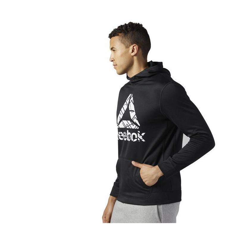 Man hoodie WOR POLY FLC BL BR7794