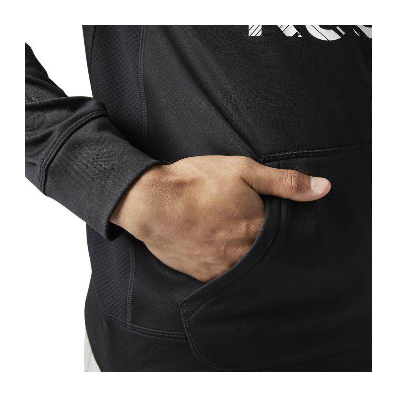 Man hoodie WOR POLY FLC BL BR7794