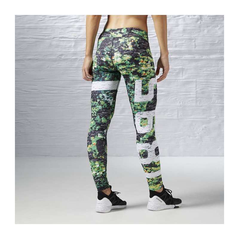 Dámské legíny Reebok D PRINT TIGHT AI2704