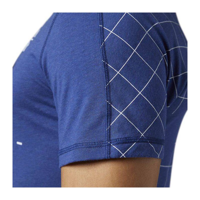 Pánské tričko CrossFit POLY BLEND TEE - GRID BS1