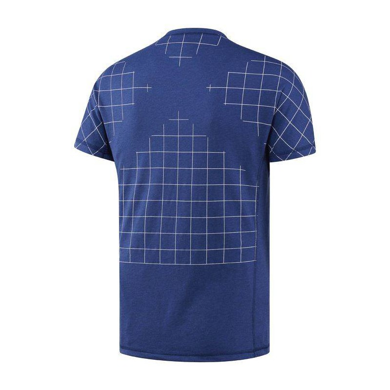 Pánské tričko CrossFit POLY BLEND TEE - GRID BS1