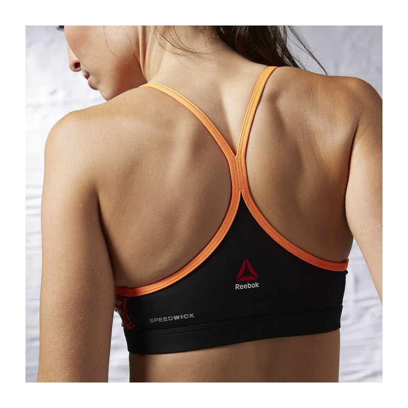 Dámská podprsenka Reebok OS AOP STRAPPY BRA AI40