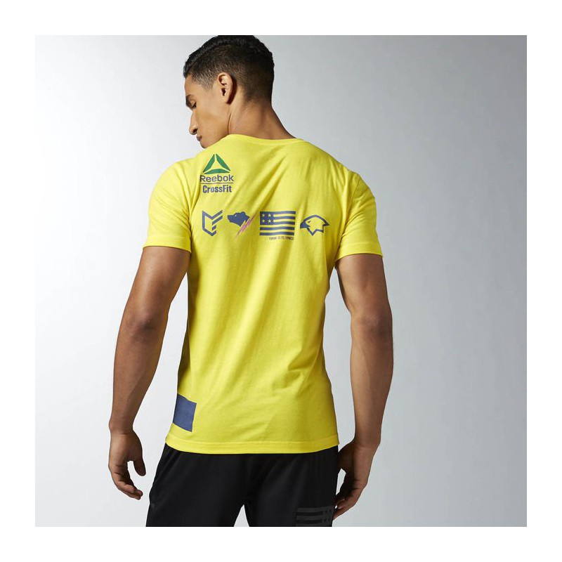 Pánské tričko Reebok CrossFit BLEND T V2 AI1331