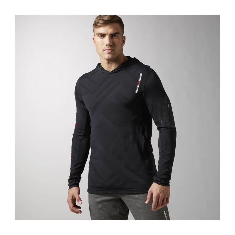 Man hoodie Reebok CrossFit CORDURA JAQUARD AI