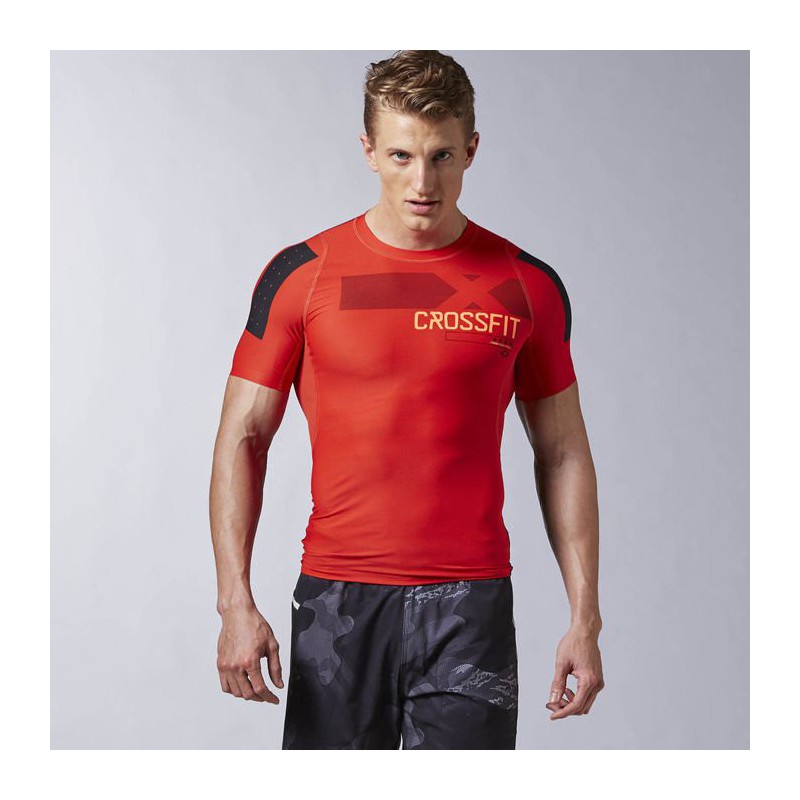 Pánské kompresní tričko Reebok CrossFit SS COMP
