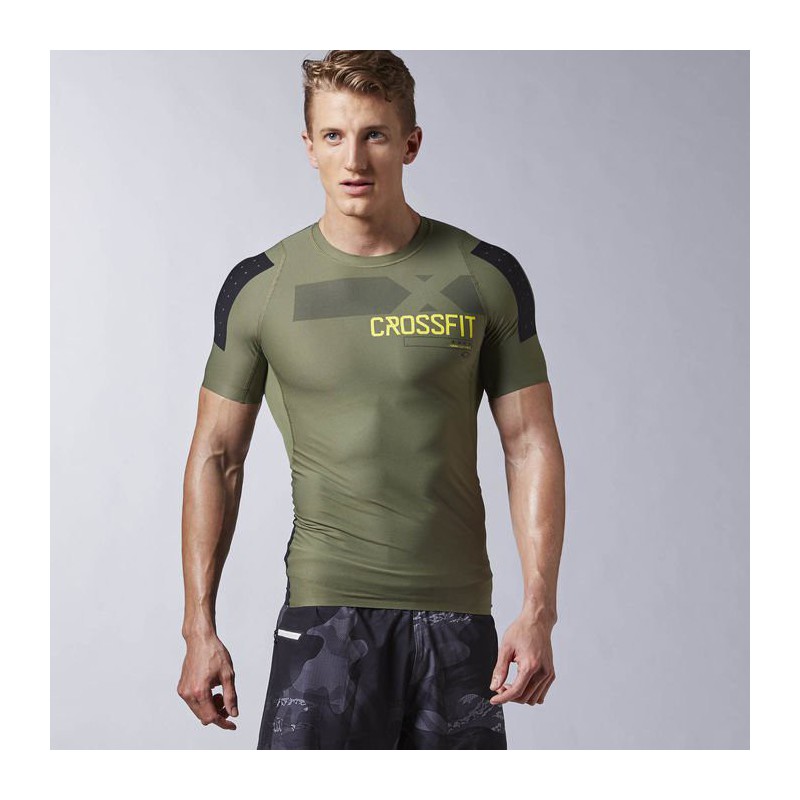 Pánské kompresní tričko Reebok CrossFit SS COMP