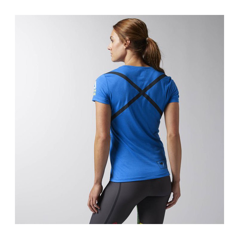 Dámské tričko Reebok CrossFit TRAINING SS TEE GR