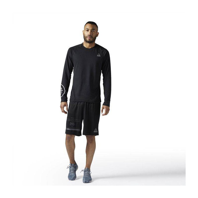 Pánské tričko Les Mills GRAPHIC L/S TEE CD1468