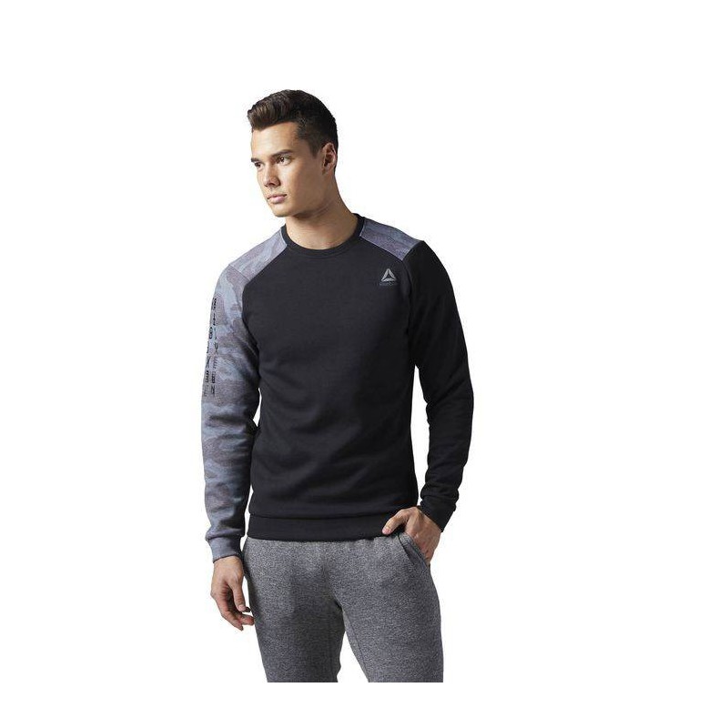 Pánská mikina QUIK COTTON CREW NECK CD9336